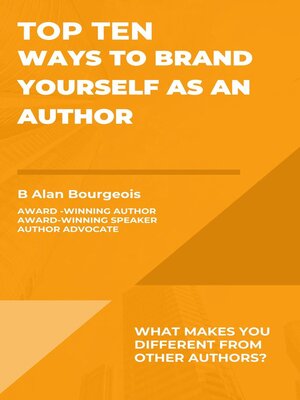 cover image of Top Ten Ways to Brand Yourself as an Author